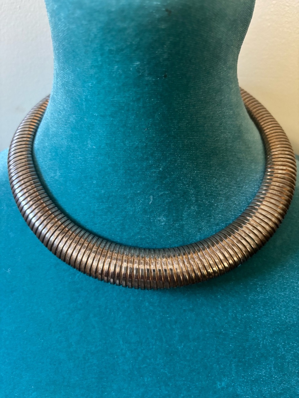 Vintage Aldo Omega Chain Necklace